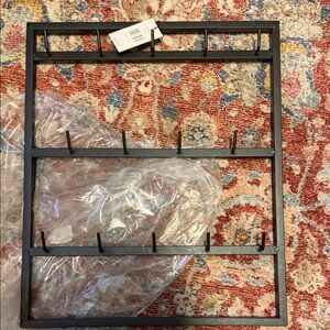 Magnolia Black Metal Mug Rack